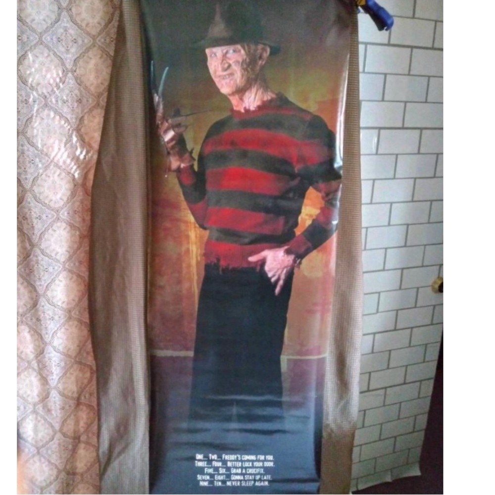 A Nightmare On Elm St. “FREDDY KRUEGER” 2006 Aquarius Door 🚪Poster #21-056